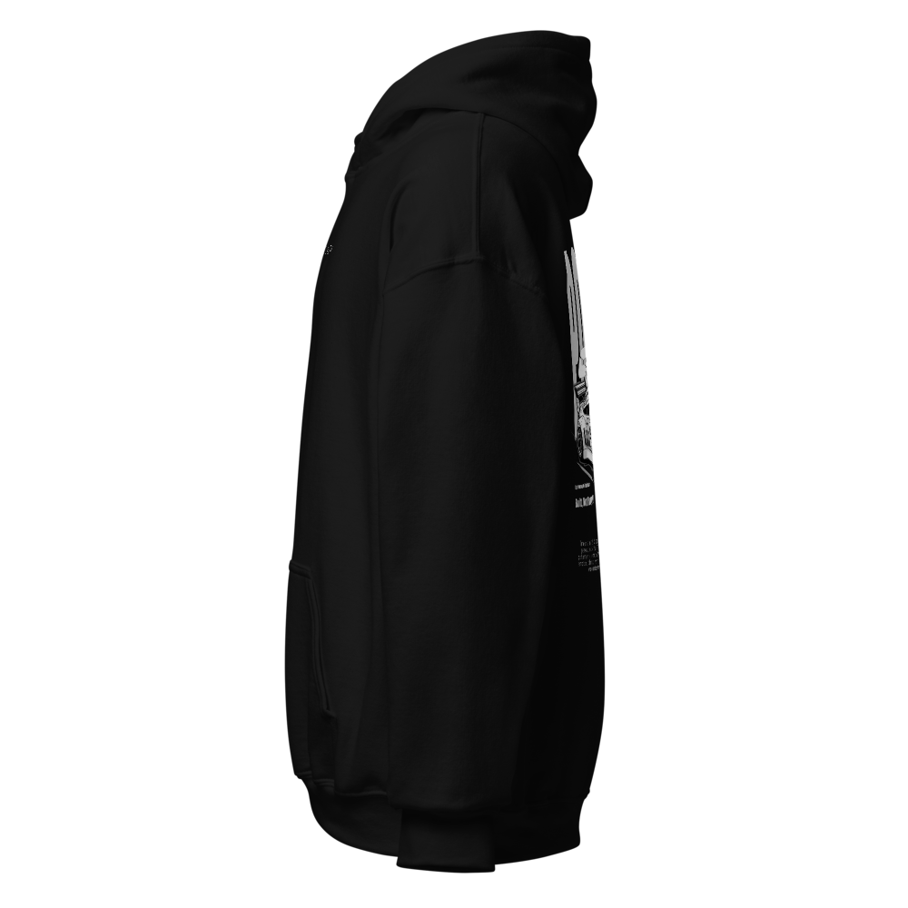 Porsche 964 Black /Grey Hoodie Unisex